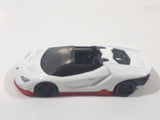 2020 Hot Wheels HW Roadsters '16 Lamborghini Centenario Roadster White Die Cast Toy Car Vehicle