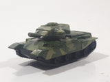 Unknown Brand Military Army Tank Camouflage Green Die Cast Toy Car Vehicle