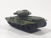 Unknown Brand Military Army Tank Camouflage Green Die Cast Toy Car Vehicle