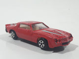 Soma Super Wheels 79-81 Camaro Z28 25 Red Die Cast Toy Car Vehicle