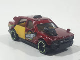 2021 Hot Wheels HW City Time Attaxi Metalflake Dark Red Die Cast Toy Car Vehicle