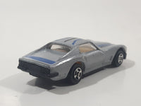 Soma Super Wheels 1973 Chevrolet Corvette Silver Die Cast Toy Car Vehicle