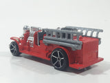 2006 Hot Wheels Old Number 5.5 Fire Truck Red Die Cast Toy Firefighting Rescue Emergency Vehicle