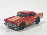 2013 Hot Wheels HW Showroom: HW Garage '57 Chevy Red Die Cast Toy Car Vehicle