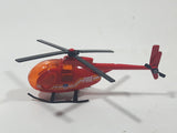 RealToy F.D.N.Y. Helicopter Red Die Cast Toy Aircraft Vehicle