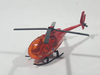 RealToy F.D.N.Y. Helicopter Red Die Cast Toy Aircraft Vehicle