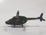 Helicopter Army Green Die Cast Toy Aircraft Vehicle