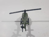 Helicopter Army Green Die Cast Toy Aircraft Vehicle