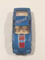 Soma Super Wheels Nissan 300ZX #32 Speed Blue Die Cast Toy Car Vehicle with Opening Doors