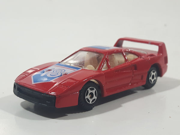 Soma Super Wheels Ferrari F40 Red Die Cast Toy Car Vehicle