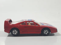 Soma Super Wheels Ferrari F40 Red Die Cast Toy Car Vehicle