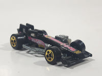 1998 Hot Wheels First Editions Super Modified Black Die Cast Toy Car Vehicle Missing Spoiler