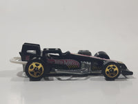 1998 Hot Wheels First Editions Super Modified Black Die Cast Toy Car Vehicle Missing Spoiler