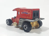 Vintage 1980 Hot Wheels T-Totaller Red Die Cast Toy Car Vehicle