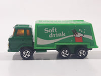 Soma Super Wheels COE Soft Drink Delivery Truck Green Die Cast Toy Car Vehicle