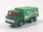 Soma Super Wheels COE Soft Drink Delivery Truck Green Die Cast Toy Car Vehicle