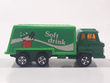 Soma Super Wheels COE Soft Drink Delivery Truck Green Die Cast Toy Car Vehicle