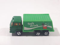 Soma Super Wheels COE Soft Drink Delivery Truck Green Die Cast Toy Car Vehicle