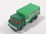 Soma Super Wheels COE Soft Drink Delivery Truck Green Die Cast Toy Car Vehicle