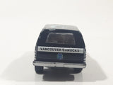 VHTF 1999 Racing Champions '80 Ford Bronco NHL Vancouver Canucks Ice Hockey Team Dark Blue and White Die Cast Toy Car Vehicle