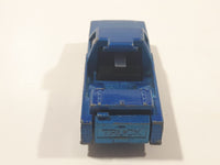1985 Hot Wheels Crack-Ups Pick Up (Rear crash) Bumper Thumper Blue Die Cast Toy Car Vehicle Hong Kong