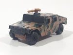 1998 Matchbox Hummer Humvee Army Camouflage Sand Beige Brown and Dark Green Die Cast Toy Car Military Vehicle