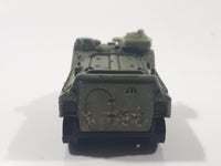 2000 Matchbox Military Amphibious Personnel Carrier Army Green Die Cast Toy Car Military Vehicle