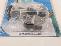 2020 Hot Wheels Tooned '70 Volkswagen Baja Bug White Die Cast Toy Car Vehicle New in Package NOT SEALED