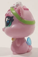 2012 Jakks Viacom and Rainbow Winx Club Love Pink Cat 1 3/4" Tall Toy Figure