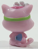 2012 Jakks Viacom and Rainbow Winx Club Love Pink Cat 1 3/4" Tall Toy Figure