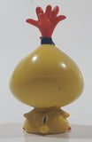 2012 Jakks Viacom and Rainbow Winx Club Love Yellow Bird Chick 2 1/8" Tall Toy Figure