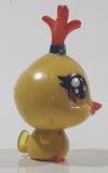 2012 Jakks Viacom and Rainbow Winx Club Love Yellow Bird Chick 2 1/8" Tall Toy Figure