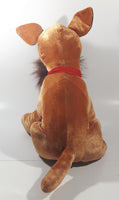 Specialty Toys Direct Brown Dog with Red Collar 18" Tall Toy Stuffed Plush Character