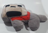 Minecraft Dog 15" Tall Toy Stuffed Plush Character Tags Cut