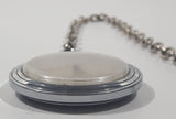 Vintage Timex Manual Wind Mechanical Silver Cased Pocket Watch with Chain Made in Taiwan