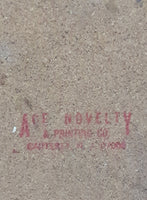 Vintage Ace Novelty & Printing Co. 1776 1976 Bicentennial 200 Years of Progress 6" x 6" Ceramic Tile Trivet