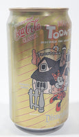 1989 Coca Cola Classic Caffeine Free Mickey's Toontown Disneyland Anaheim California 4 3/4" Tall Aluminum Metal Soda Pop Can NEVER OPENED