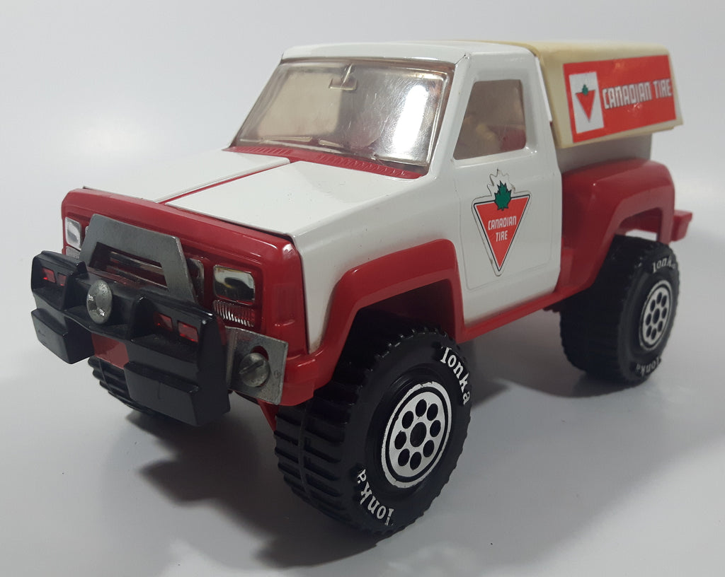 Rare Vintage Tonka Canadian Tire Pickup Truck with Box Cap and Driver