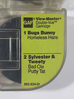 Vintage GAF View-Master Double-Vue Cartridge Picture Viewer Bugs Bunny Homeless Hare and Sylvester & Tweety Bad Ole Putty Tat