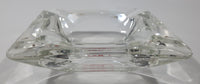 Vintage I Bet You Can't 5 3/4" Clear Glass Ash Tray