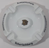 Vintage Meisterbrand Scharlachberg Beer 8 3/4" Porcelain Ash Tray