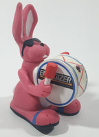 Vintage Pink Energizer Batteries Bunny Flashlight Activated Sensor Drumming Figure