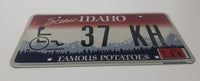 2015 Scenic Idaho Famous Potatoes Wheelchair Handicap Metal Vehicle License Plate Tag 37 KH