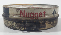 Vintage Nugget Wax Shoe Polish (Black) Tin Metal Canister