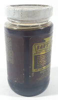 Vintage Bar's Leaks 227mL 8 Fl Oz 4 1/4" Tall Glass Jar Still Sealed
