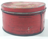 Vintage The Canada Metal Co Ltd Canada Metal Soldering Paste Red Can