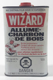 Vintage Boyle-Miwday Canada Limited Wizard Charcoal Lighter 16 Fl. Oz 454.6 c.c. Metal Can