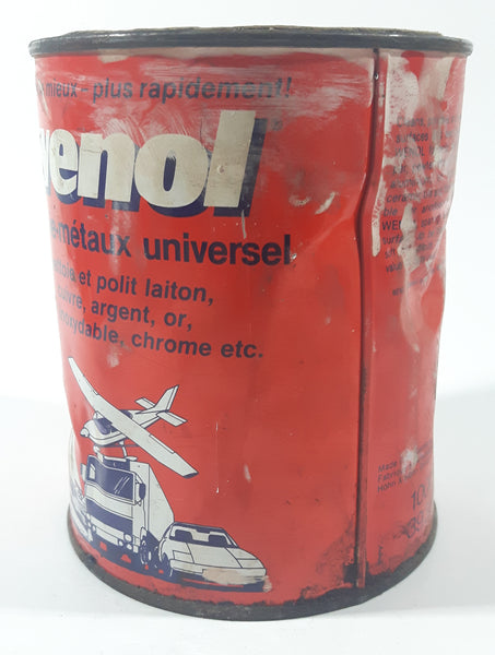 WENOL Metal POLISH - Cleaner and Polish Kit, Red and Blue Tube
