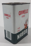Vintage Nabob Pure Cinnamon 8 oz 227g 4 5/8" Tall Tin Metal Spice Container