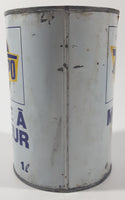 Rare Vintage Tempo Motor Oil Heavy Duty 10W 5 3/4" Tall Metal Can